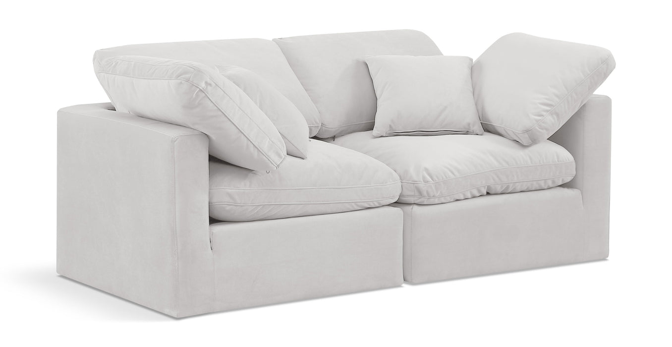 Indulge - Velvet 2 Seat Modular Sofa - Simple Home Plus