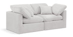 Indulge - Velvet 2 Seat Modular Sofa - Simple Home Plus
