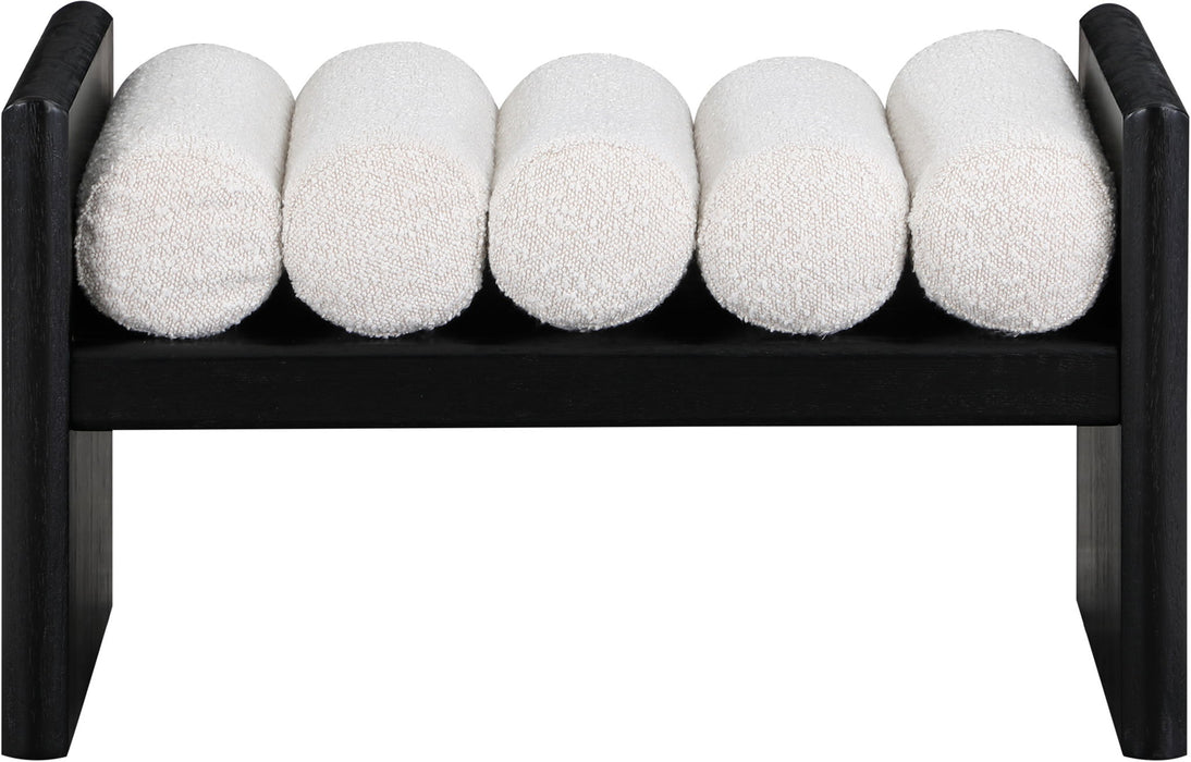 Waverly - Bench With Black Frame - Simple Home Plus