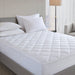 Microfiber Premium - Queen Mattress Pad - White - Simple Home Plus