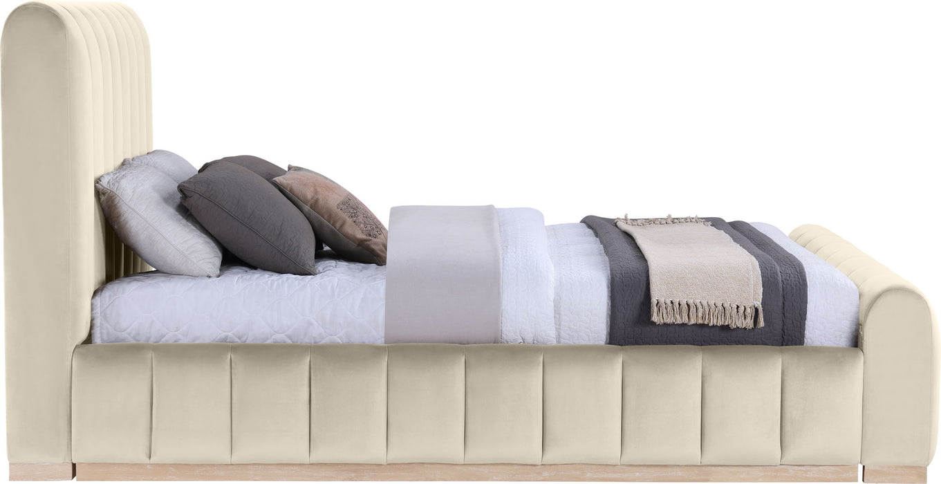 Amara - Velvet Bed - Simple Home Plus