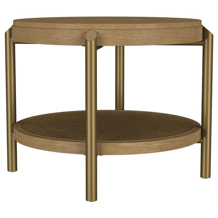 Arini - Round Coffee And End Table Set - Simple Home Plus