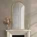 Mia - Gold Metal Arch Wall Mirror - Gold - Simple Home Plus