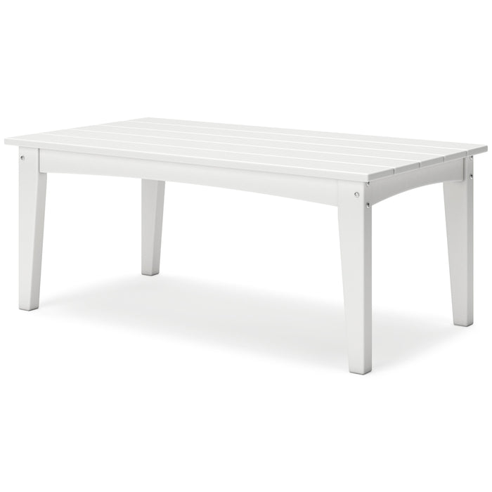 Hyland Wave - Rectangular Cocktail Table - Simple Home Plus