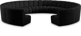 Infinity - 11 Piece Boucle Modular Sectional - Simple Home Plus