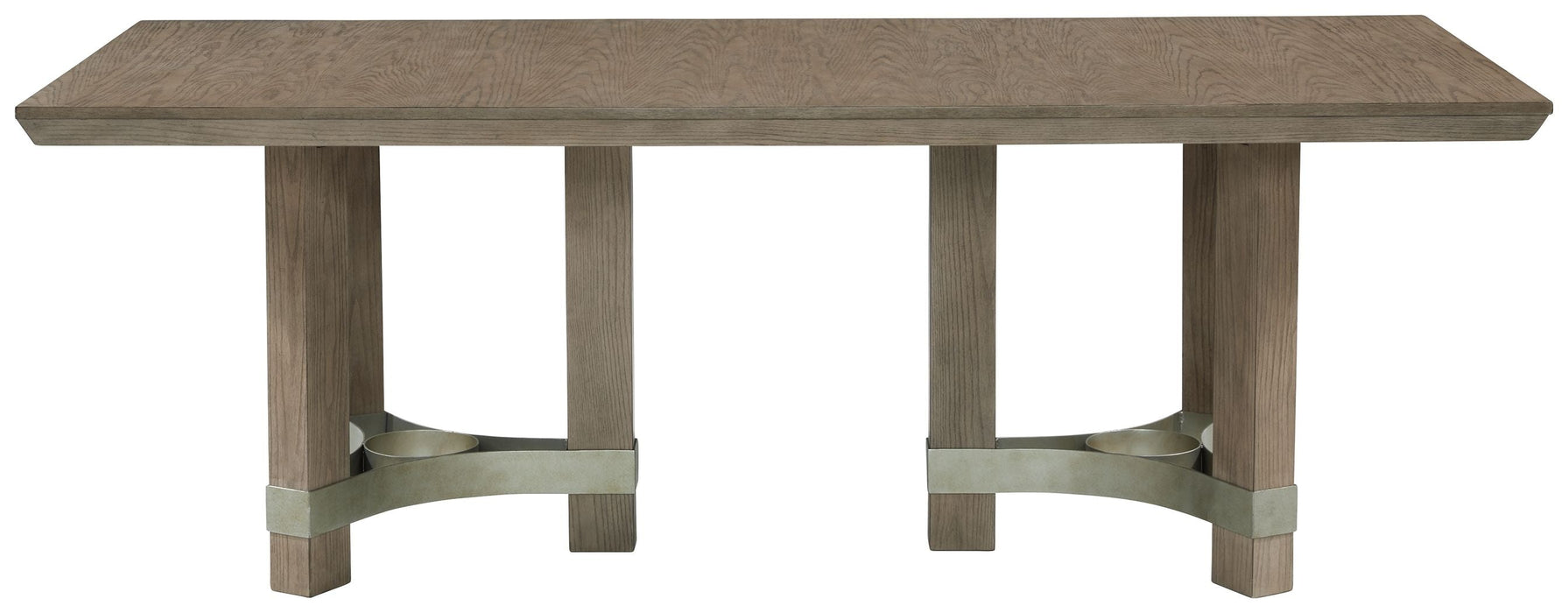 Chrestner - Gray - Rectangular Dining Room Table - Simple Home Plus