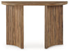 Austanny - Warm Brown - Sofa Table - Simple Home Plus