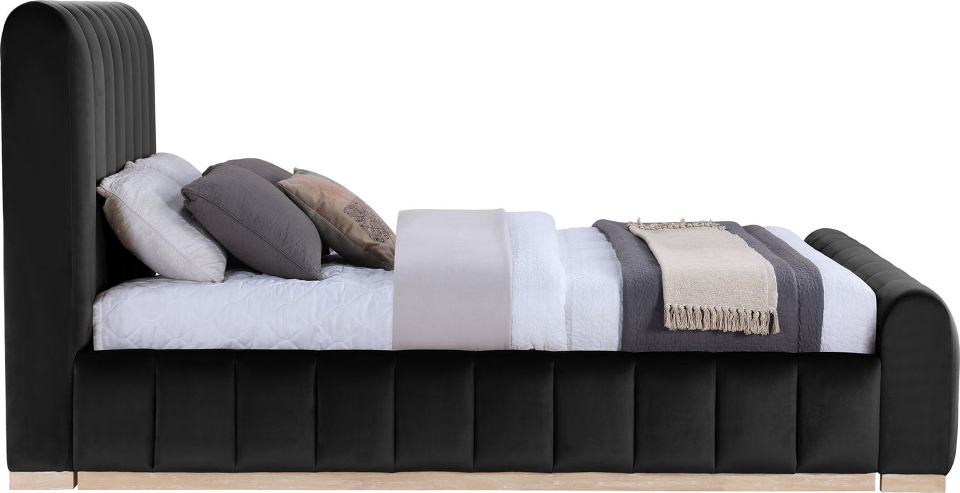Amara - Velvet Bed - Simple Home Plus