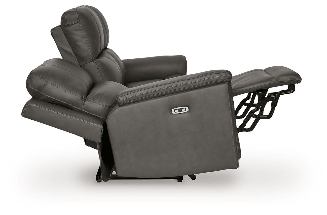 Bleckley - Power Reclining Sofa With Adjustable Headrest - Simple Home Plus