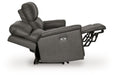 Bleckley - Power Reclining Sofa With Adjustable Headrest - Simple Home Plus