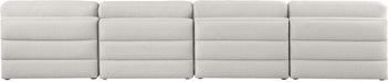 Beckham - Modular 4 Seats Armless Sofa - Simple Home Plus