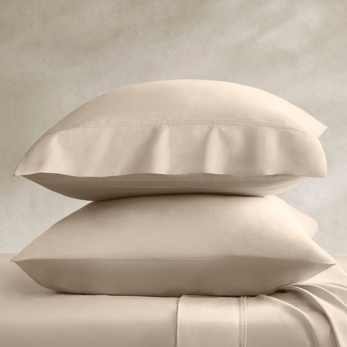 Standard Sateen Pillowcase Set - Linen - Simple Home Plus