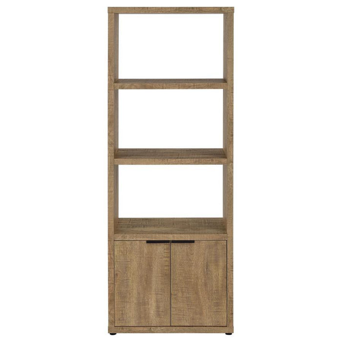 Tabby - 3-Shelf Engineered Wood Media Tower - Mango - Simple Home Plus