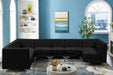 Alina - 8 Piece Velvet Modular Sectional - Simple Home Plus