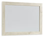 Cambeck - Bedroom Mirror - Whitewash - Simple Home Plus