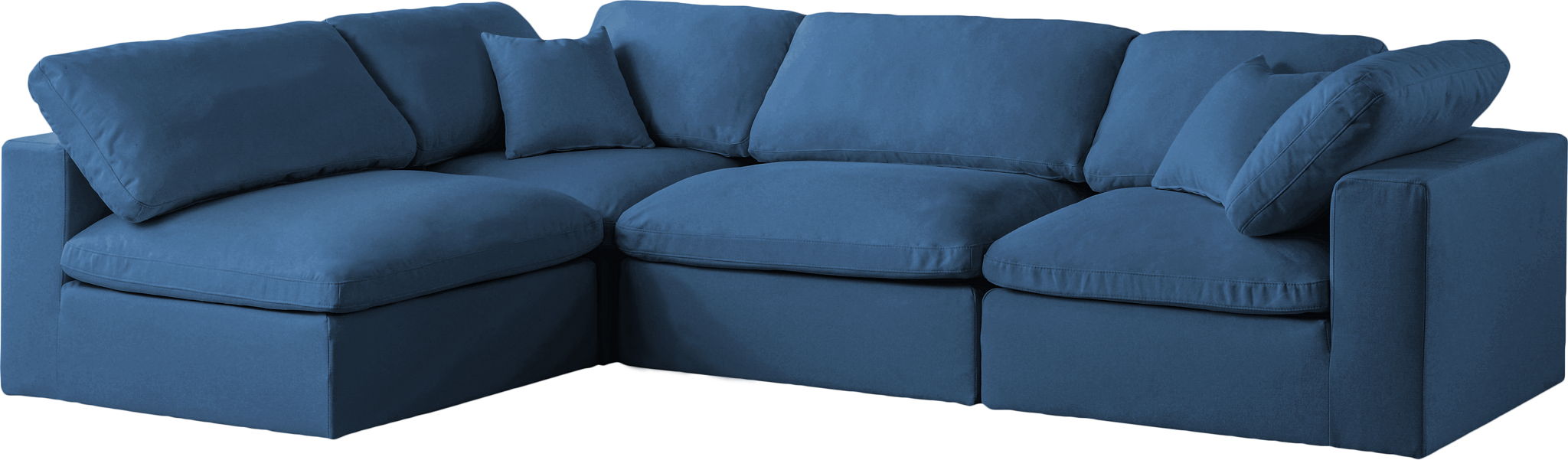 Plush - 4 Piece Modular Sectional - Simple Home Plus