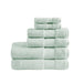 Turkish - 6 Piece Bath Towel Set - Seafoam - Simple Home Plus