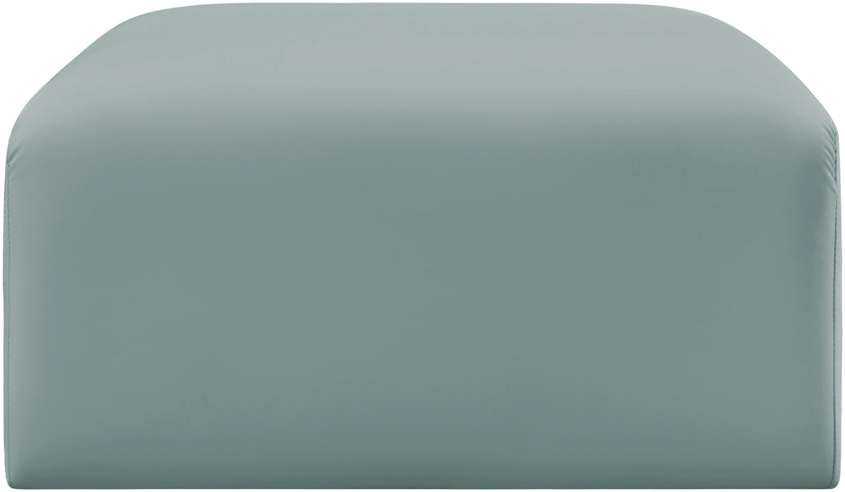 Arc - Faux Leather Ottoman - Simple Home Plus