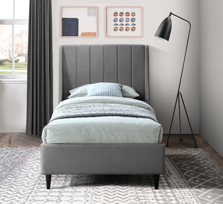 Eva - Velvet Bed - Simple Home Plus