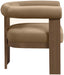 Arienzo - Performance Fabric Upholstered Accent Chair - Walnut Base - Simple Home Plus