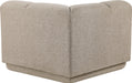 Modari - Fabric Upholstered Corner Chair - Simple Home Plus