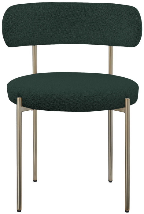Beacon - Boucle Fabric Dining Chair (Set of 2) - Simple Home Plus