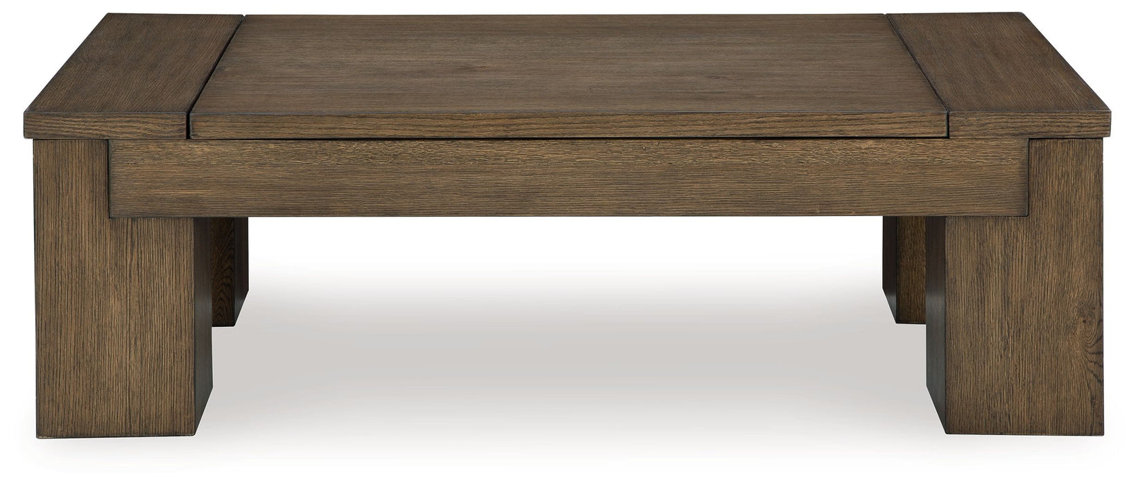Rosswain - Warm Brown - Lift Top Cocktail Table - Simple Home Plus