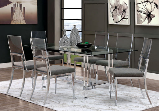 Casper - Dining Table - Pearl Silver - Simple Home Plus