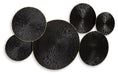 Rhetlen - Black / Gold Finish - Wall Decor - Simple Home Plus