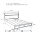 Miranda - Storage Wood Panel Bed - Simple Home Plus