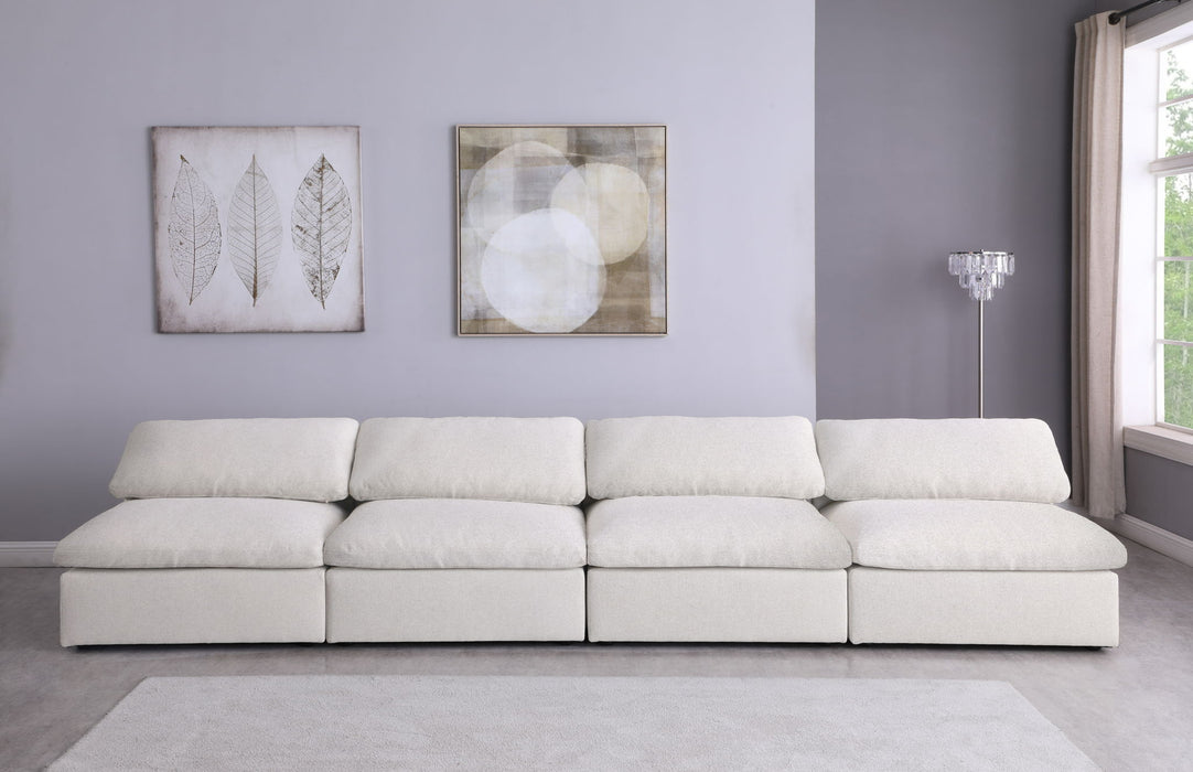 Serene - Modular Armless 4 Seat Sofa - Simple Home Plus