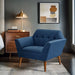 Newport - Lounge Chair - Blue - Simple Home Plus