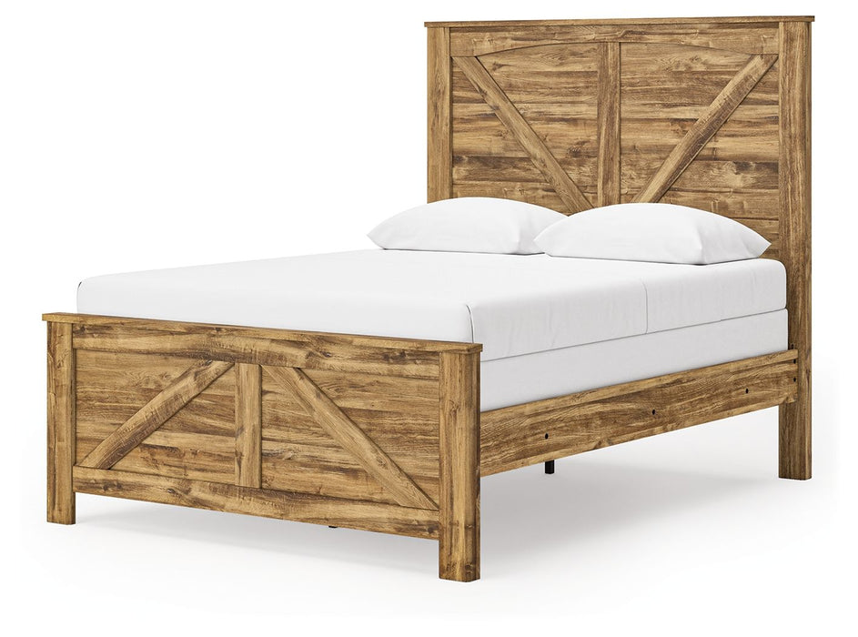 Maystonna - Crossbuck Panel Bed - Simple Home Plus