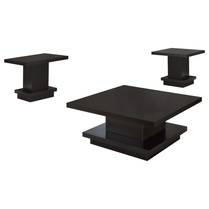 Reston - Square Coffee Table Set - Simple Home Plus