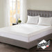 4" Queen Gel Memory Foam Mattress Topper - White - Simple Home Plus
