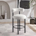 Bordeaux - Stool With Black Legs (Set of 2) - Simple Home Plus