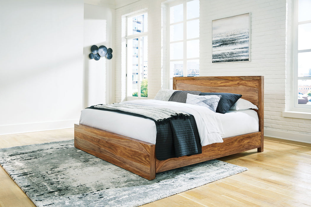 Dressonni - Panel Bed - Simple Home Plus