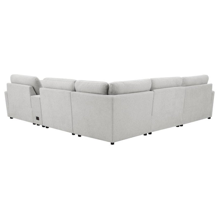 Collins - 6-Piece Modular Power Reclining Sectional - Simple Home Plus