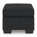 Jasmine Peaks - Ottoman - Coal - Simple Home Plus