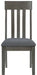Hallanden - Black / Gray - Dining UPH Side Chair (Set of 2) - Simple Home Plus