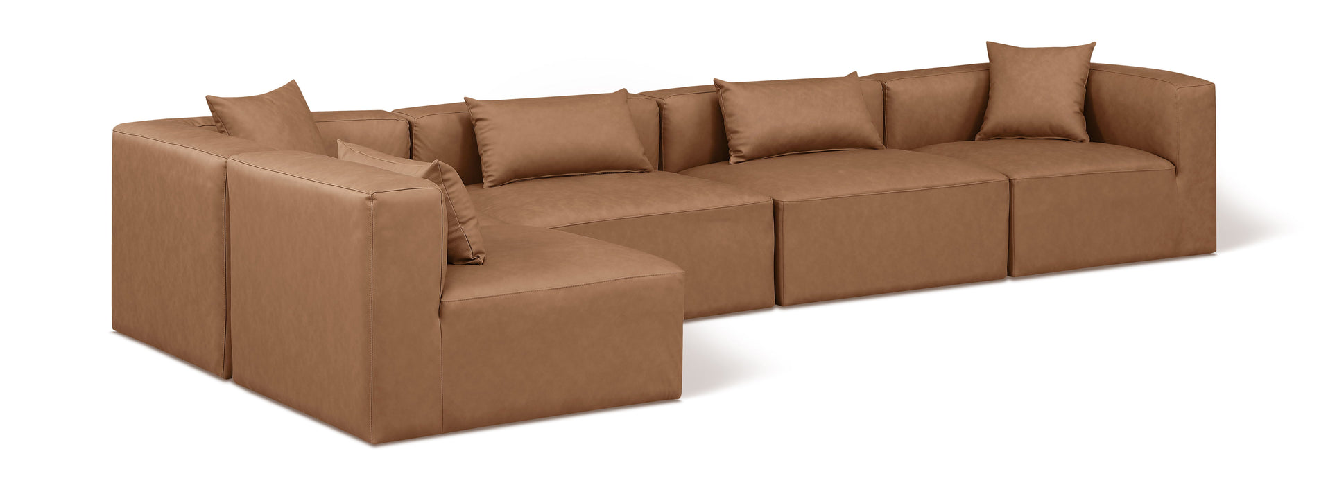 Cube - 5 Piece Modular Sectional - Simple Home Plus