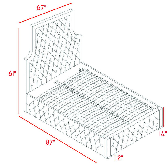 Sedona - Bed - Simple Home Plus
