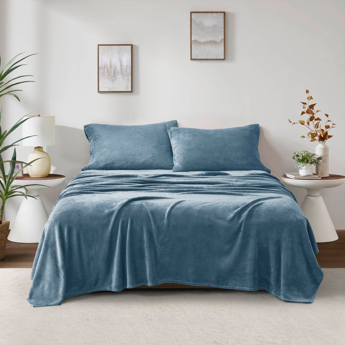 Soloft Sheet Set - Blue - Simple Home Plus
