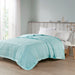 Cambria - King Premium Oversized Hypoallergenic Down Alternative Blanket With 3M Moisture Treatment - Aqua - Simple Home Plus