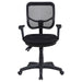 Rollo - Upholstered Adjustable Ergonomic Office Chair - Black - Simple Home Plus