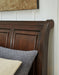 Porter - Headboard Queen Sleigh - Rustic Brown - Simple Home Plus