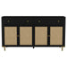 Arini - Cane Door Dining Sideboard Server - Simple Home Plus