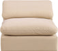 Comfy - Velvet Armless Chair - Simple Home Plus