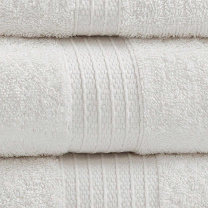 Organic - 6 Piece Towel Set - White - Simple Home Plus