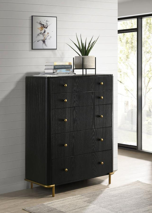 Arini - 5-Drawer Bedroom Chest - Simple Home Plus